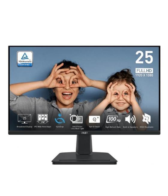 Msi mp251 monitor 24.5" ips fhd 16:9 4ms vga hdmi