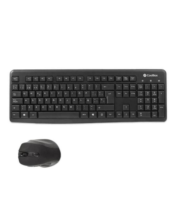 Coolbox kit teclado + raton inalambrico