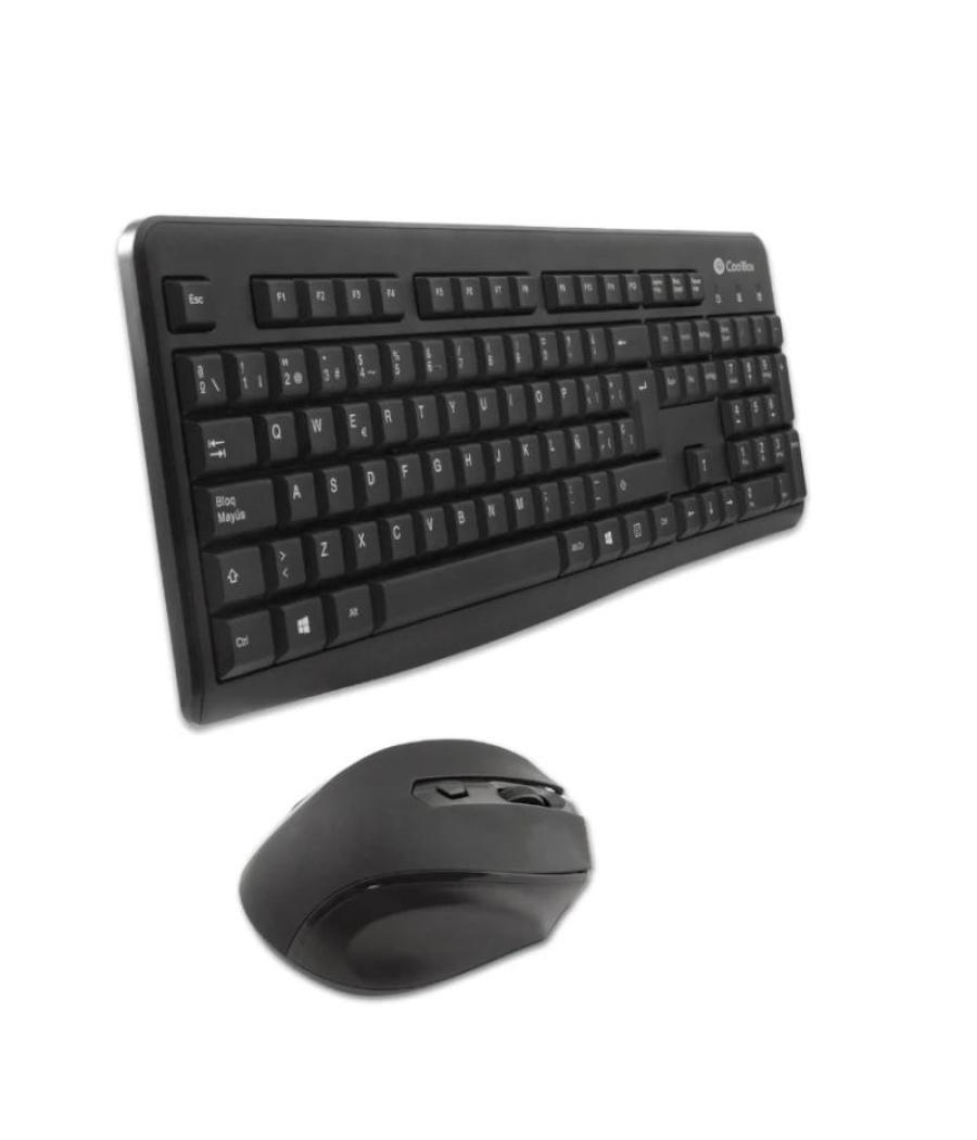 Coolbox kit teclado + raton inalambrico