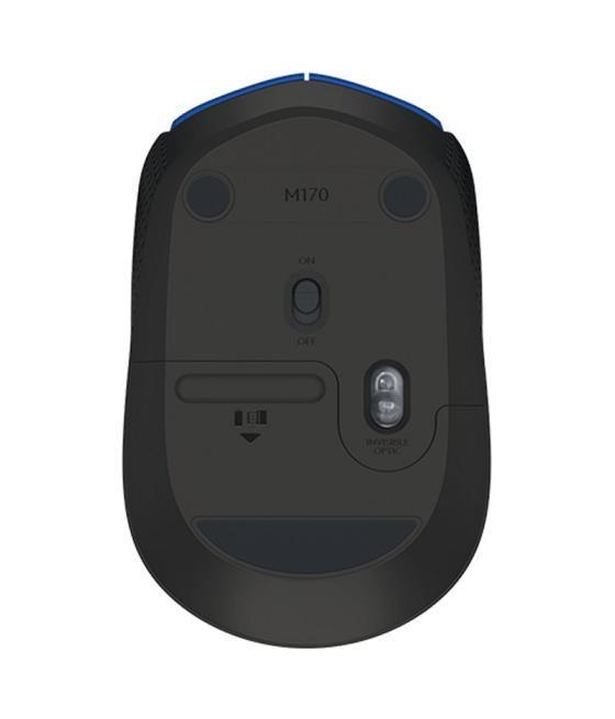 Logitech m171 ratón inalámbrico 1000 dpi azul