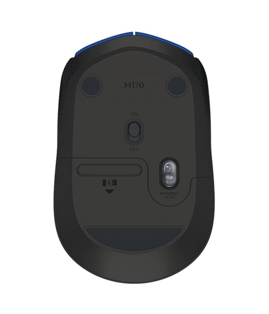 Logitech m171 ratón inalámbrico 1000 dpi azul