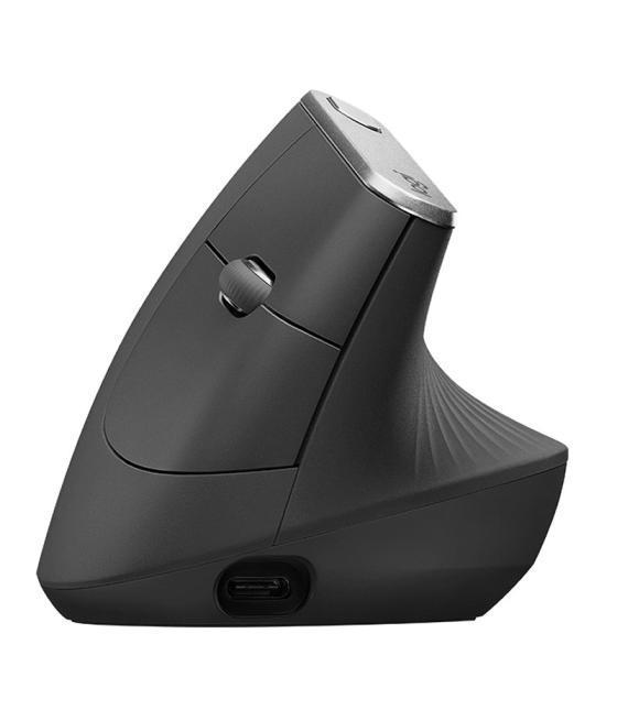 Logitech mx vertical ratón ergonómico negro