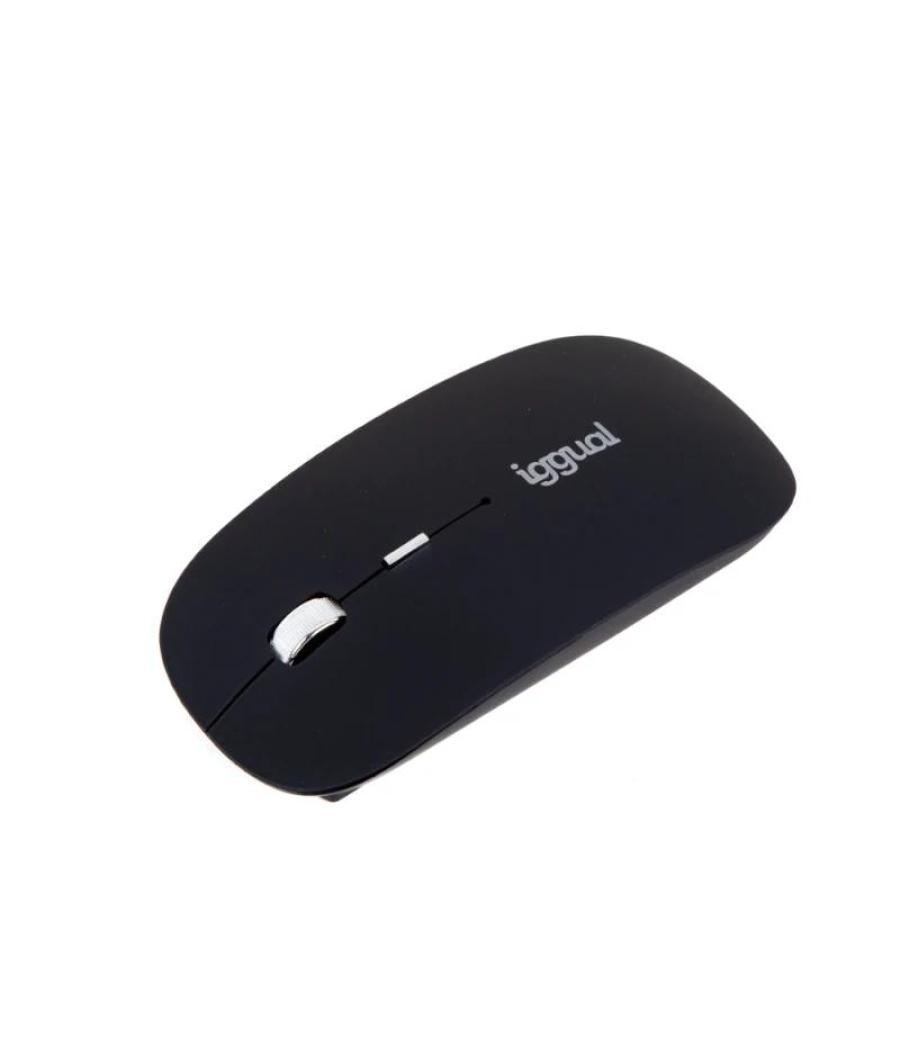 Iggual ratón bluetooth bom-1600dpi negro