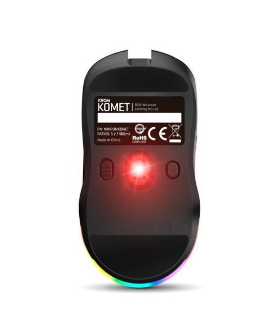 Krom komet raton inalambrico rgb
