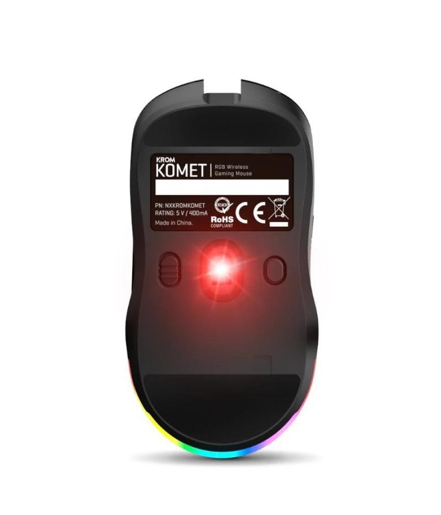 Krom komet raton inalambrico rgb