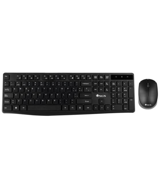 Ngs kit teclado + ratón inalambricos 2,4ghz / tecl