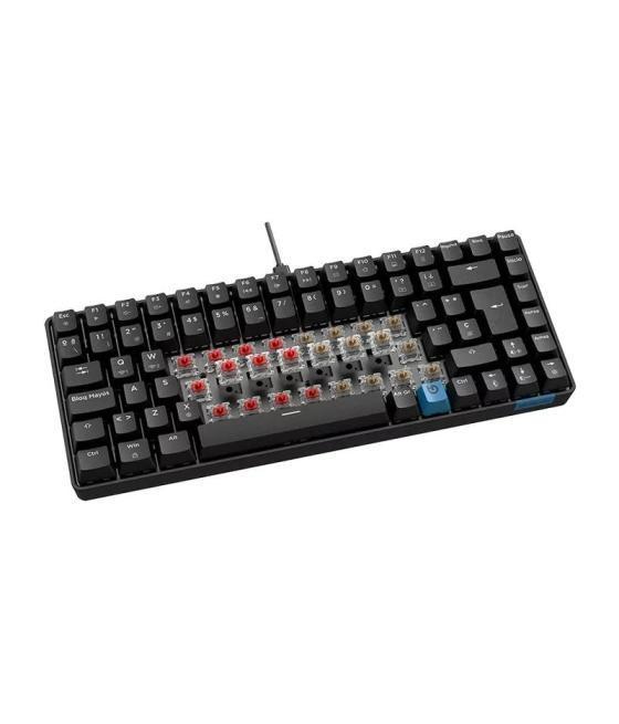 Hiditec teclado gaming gm1k switches brown