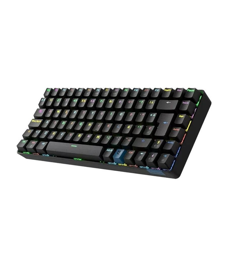 Hiditec teclado gaming gm1k switches red