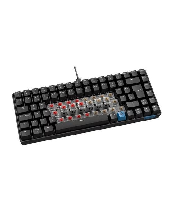 Hiditec teclado gaming gm1k switches red