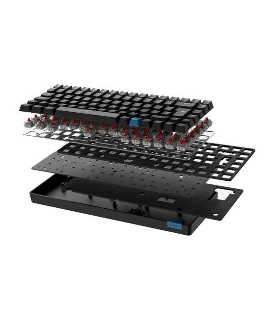 Hiditec teclado gaming gm1k switches red