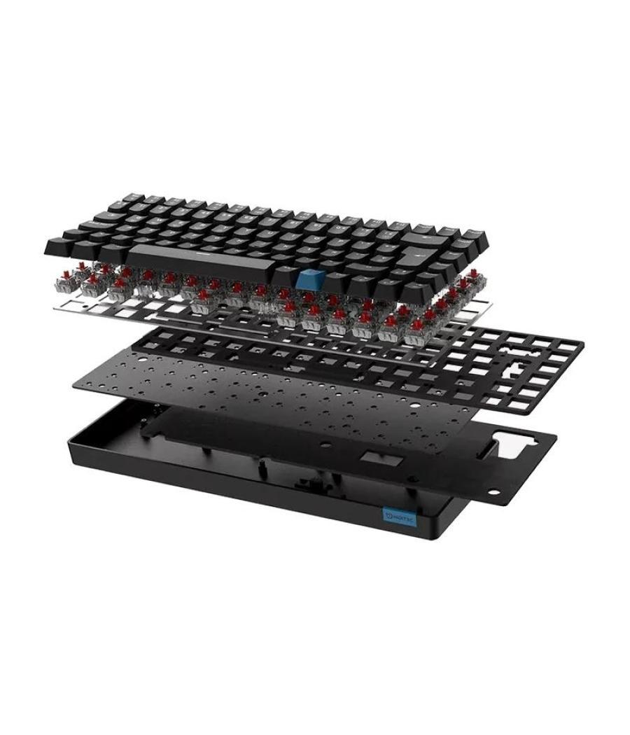 Hiditec teclado gaming gm1k switches red