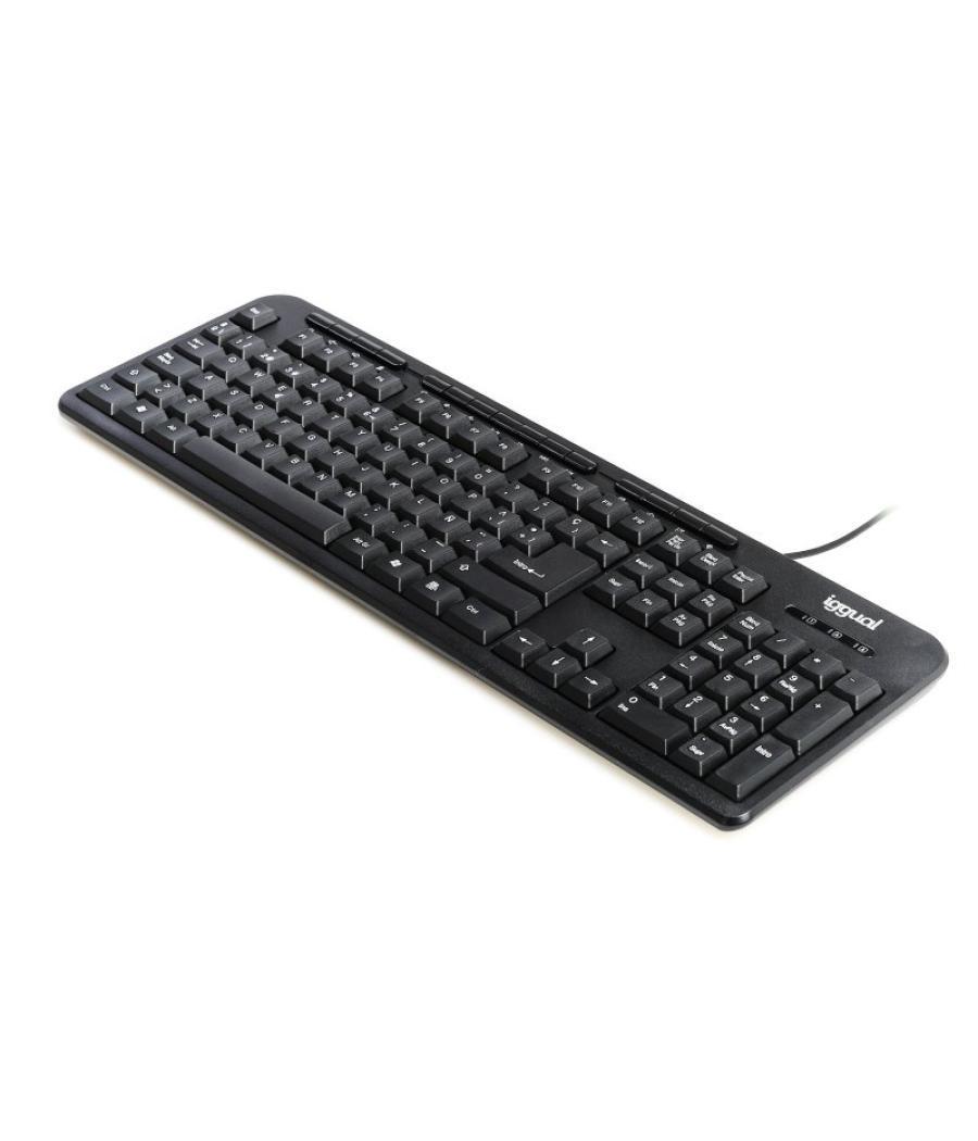 Iggual teclado multimedia ck-basic-120t negro