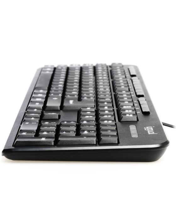 Iggual teclado multimedia ck-basic-120t negro