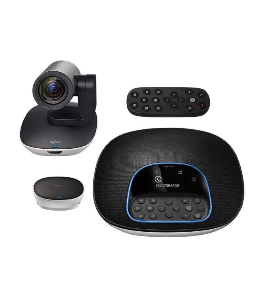 Logitech equipo videoconf full hd 4mic+altavoz