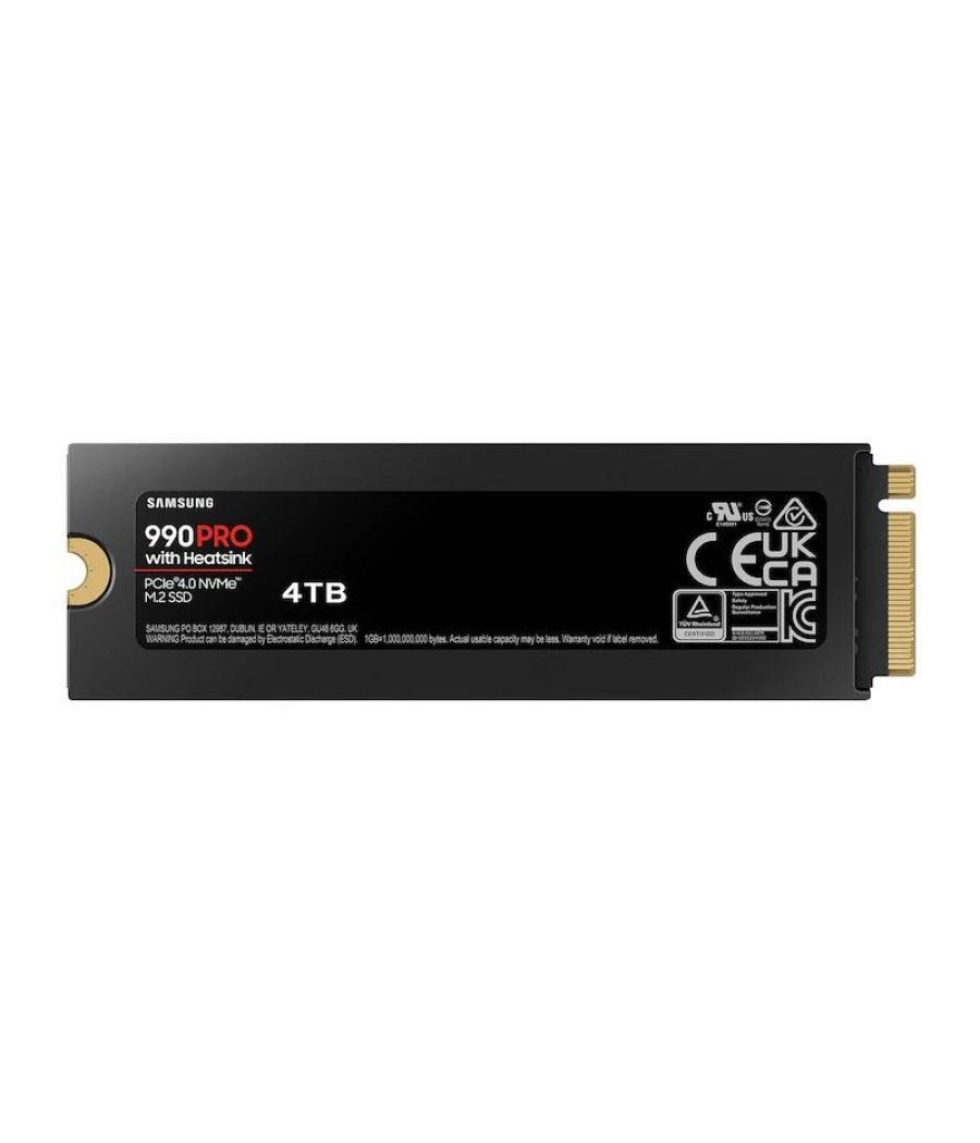 Samsung 990 pro heatsink ssd 4tb pcie 4.0 nvme m.2