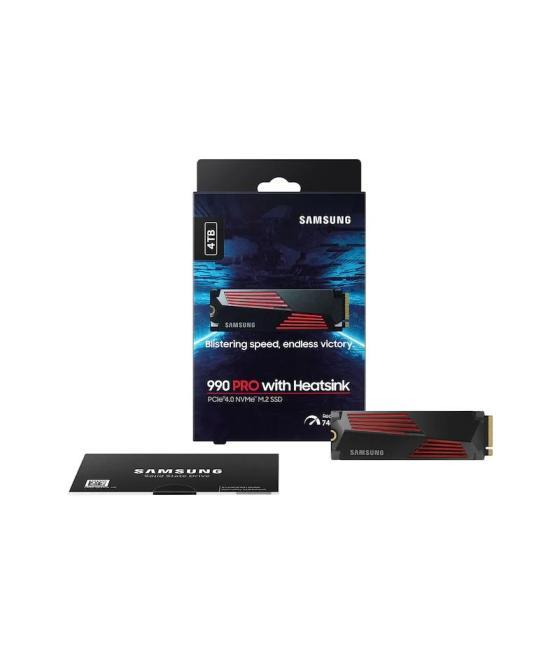 Samsung 990 pro heatsink ssd 4tb pcie 4.0 nvme m.2