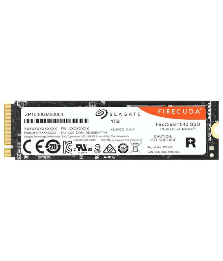 Seagate firecuda 540 ssd 2tb m.2 pcie gen4 x4