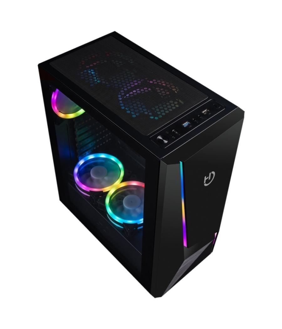 Hiditec semitorre v20 pro argb cristal templado