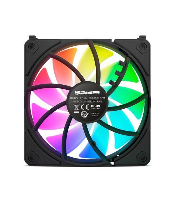 Nox ventilador hummer easylink argb negro único