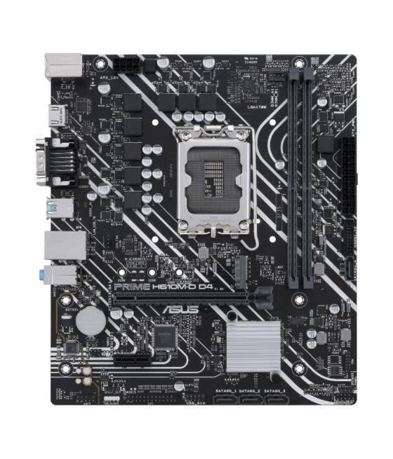 Asus placa base prime h610m-d d4 matx 1700