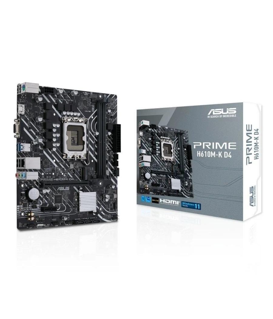 Asus placa base prime h610m-k d4 matx lga1700