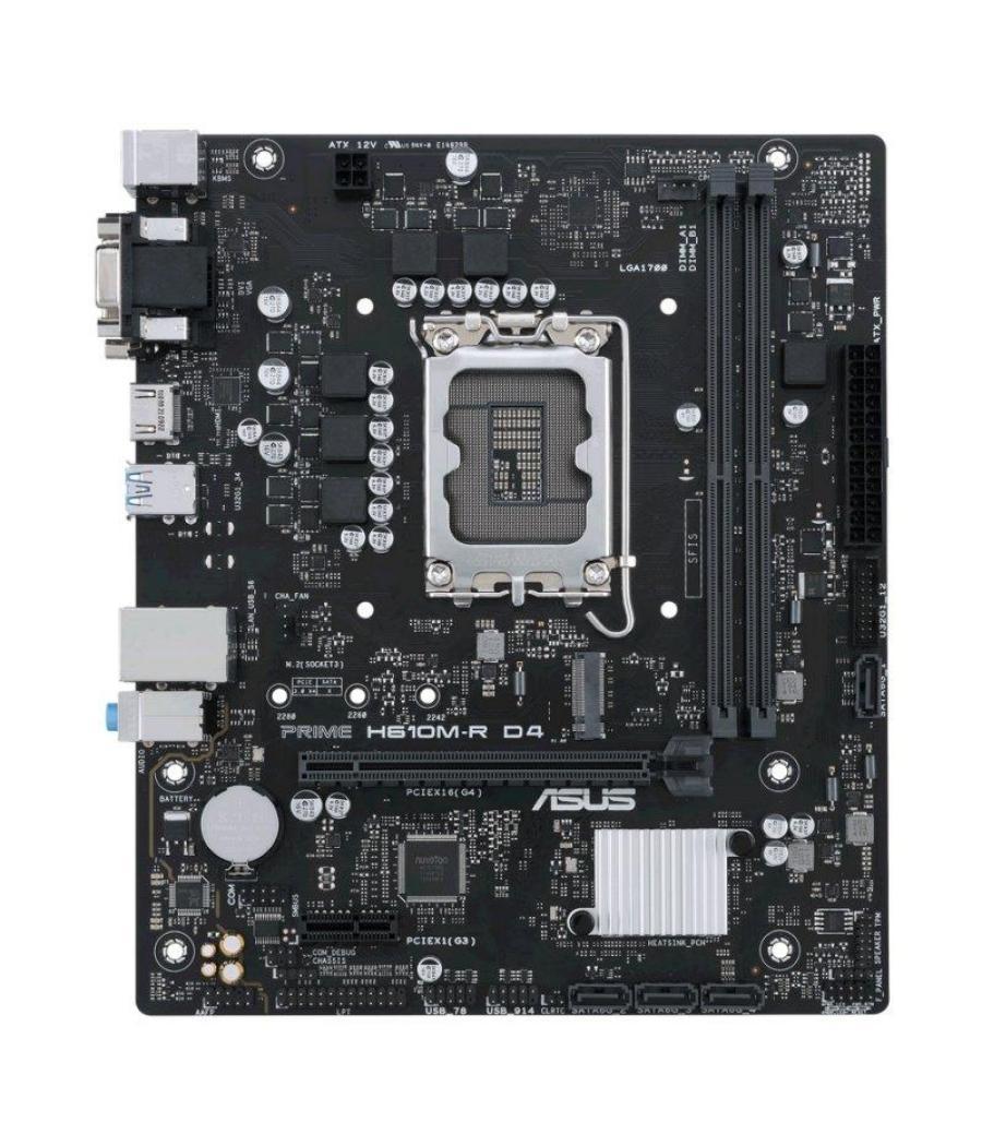 Asus placa base prime h610m-r d4 matx 1700