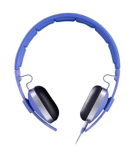 Hiditec auricular+mic whp010003 wave azul