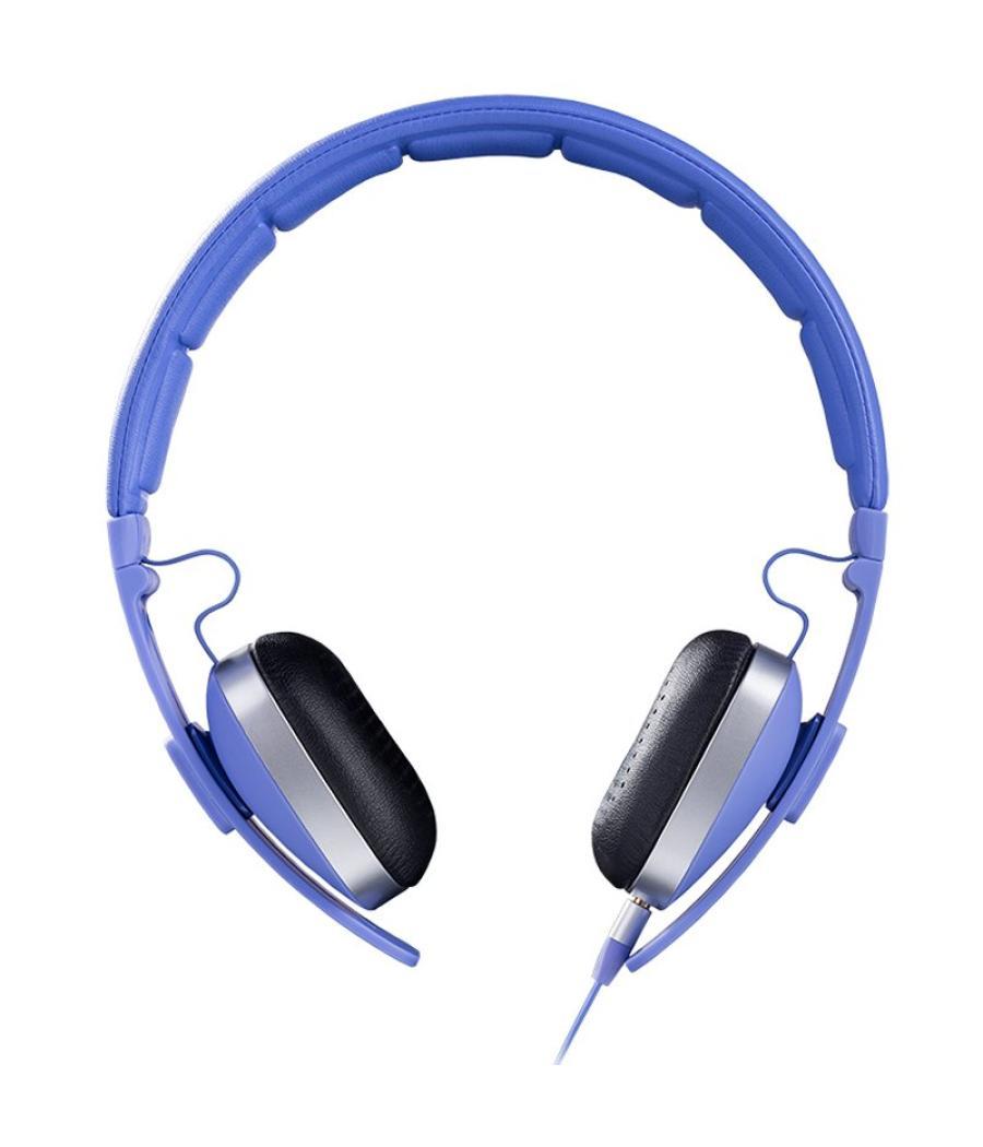 Hiditec auricular+mic whp010003 wave azul