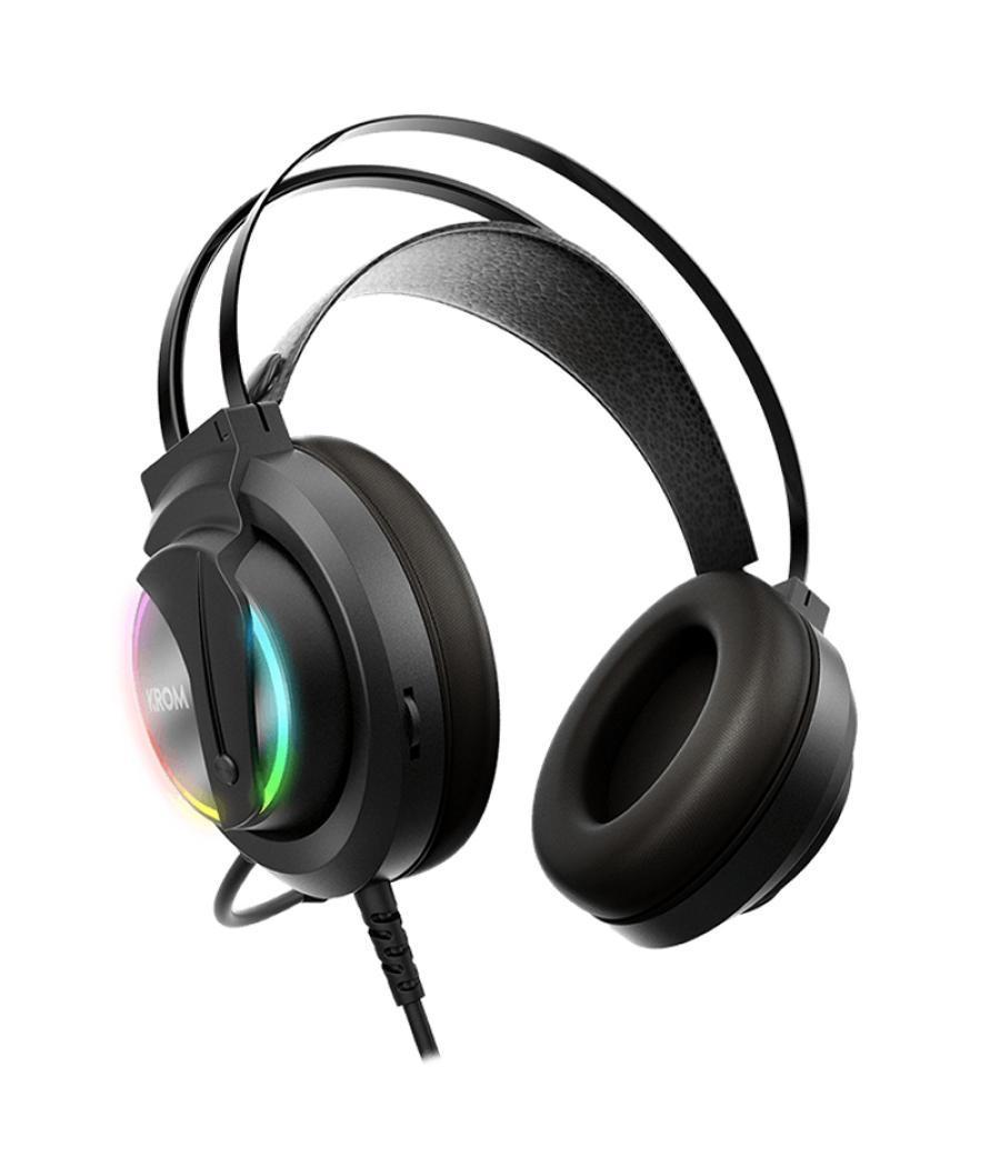 Krom auricular gaming kappa estéreo rgb