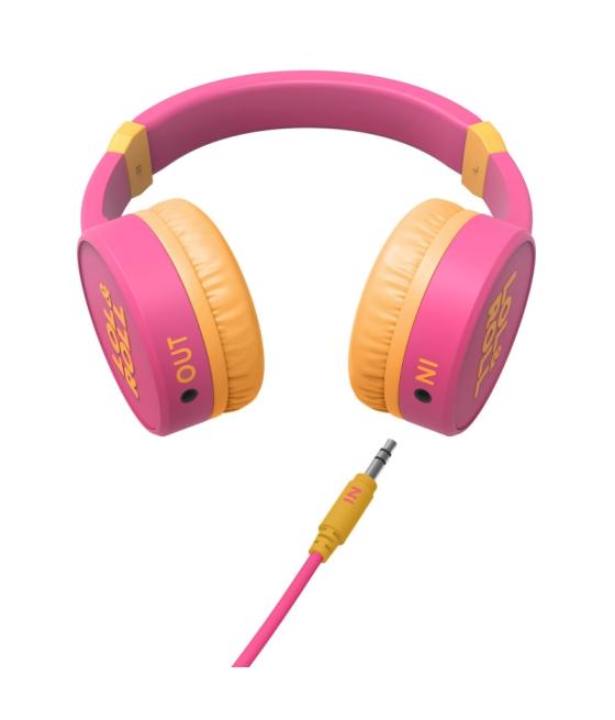 Energy sistem auriculares lol&roll pop kids pink