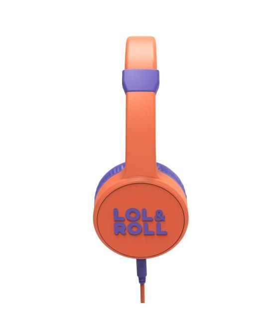 Energy sistem auriculares lol&roll pop kids orange