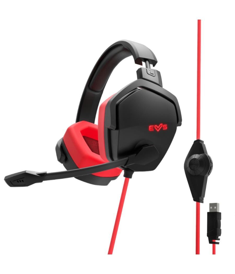 Energy sistem auriculares gaming esg 4 sur 7.1 red