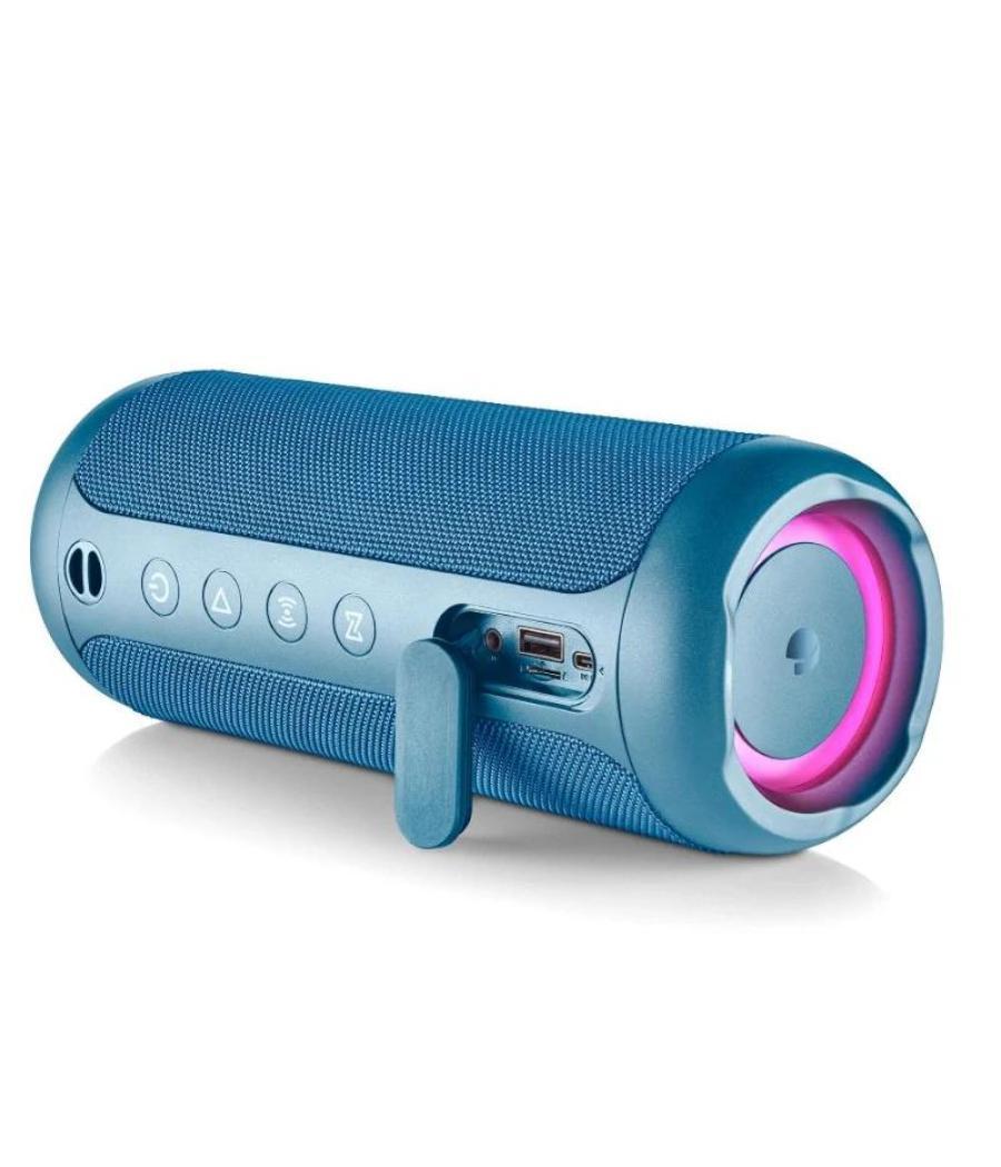 Ngs altavoz port bt luces rgb ip67 color azul 30w