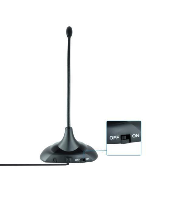 Tooq micrófono multimedia tqmm-213