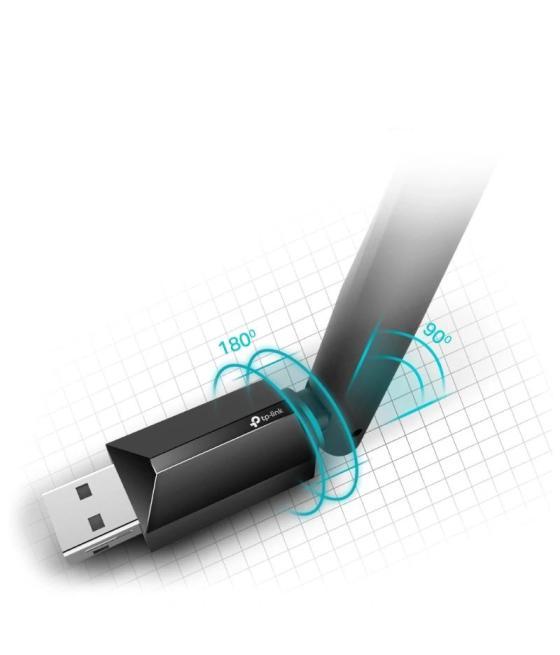 Tp-link archer t2u plus adaptador wifi ac600 usb