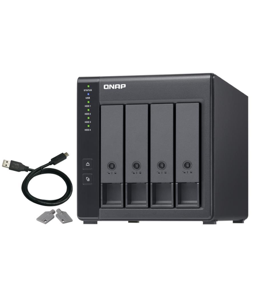 Qnap tr-004 raid expansion 4xhdd-bay 1xusb-c 3.2