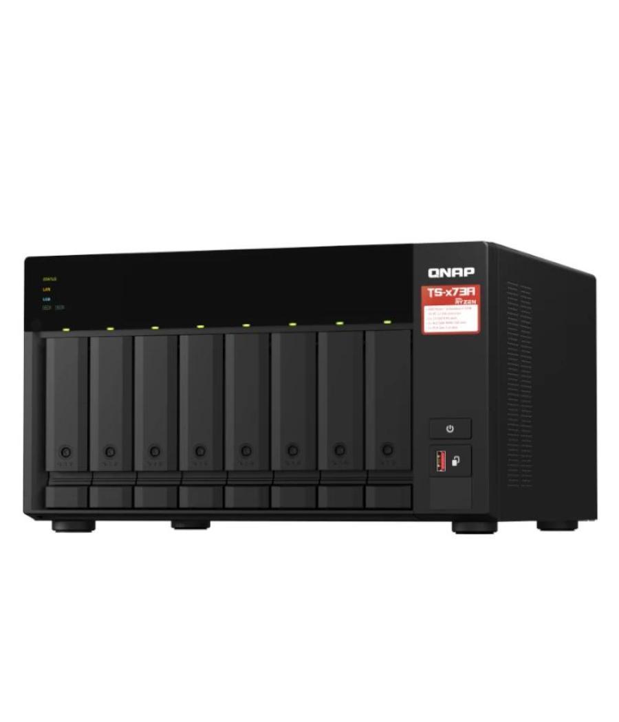 Qnap ts-873a-8g nas 8xhdd-bay 2x2.5gbe 4xusb