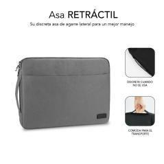 Funda subblim urban laptop sleeve para portátiles hasta 15.6'/ gris - Imagen 3