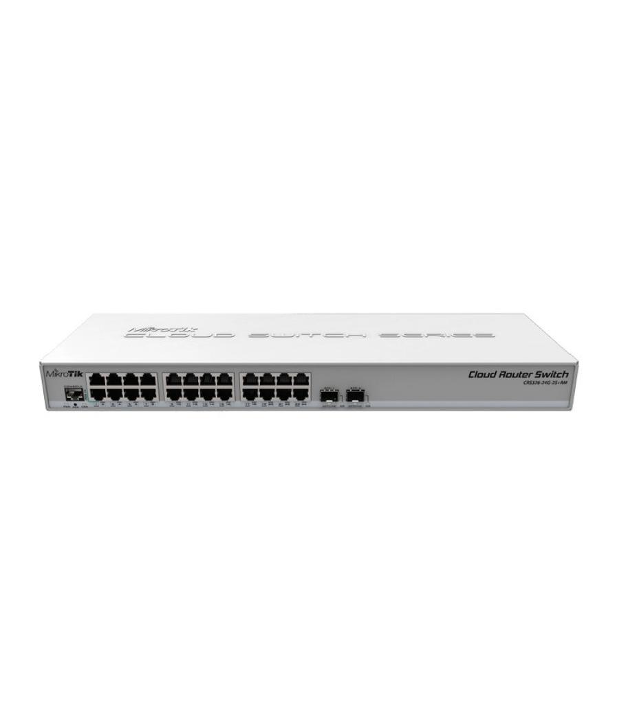 Mikrotik crs326-24g-2s+rm switch 24xgb 2xsfp+ l5