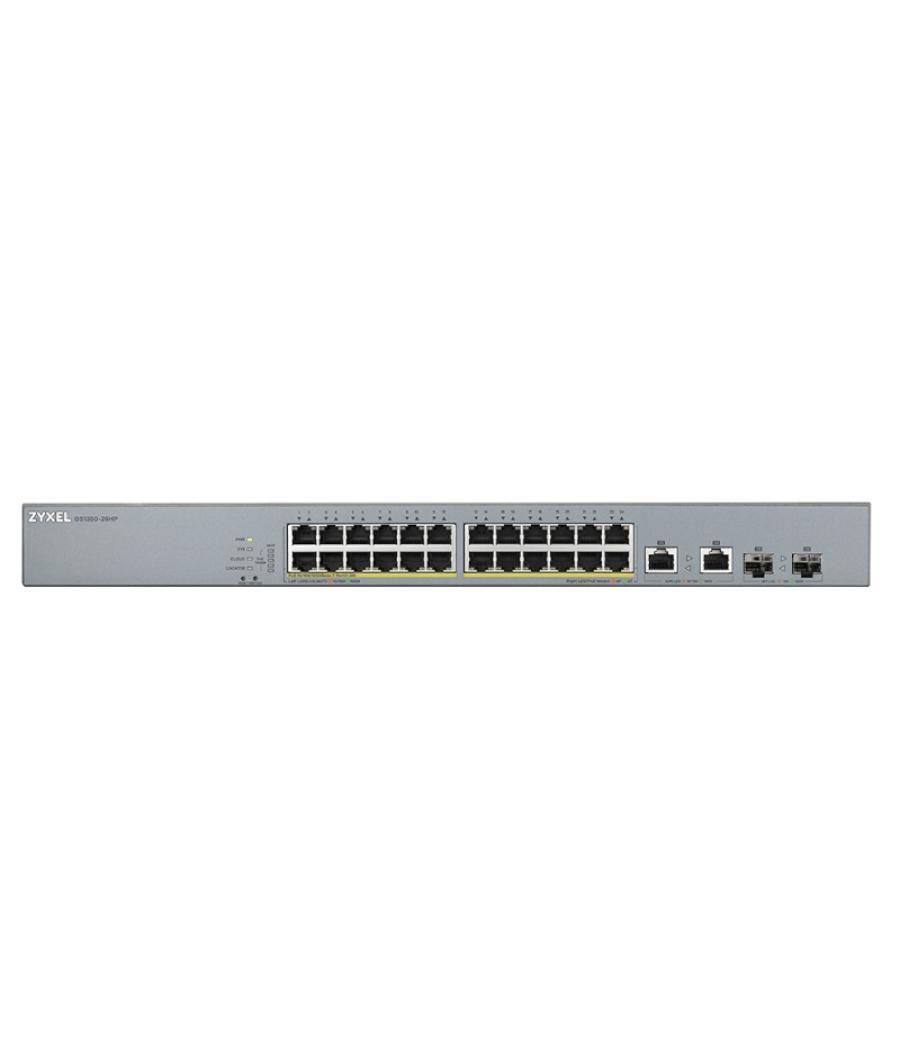 Zyxel gs1350-26hp switch 24xgb poe 2xsfp 375w