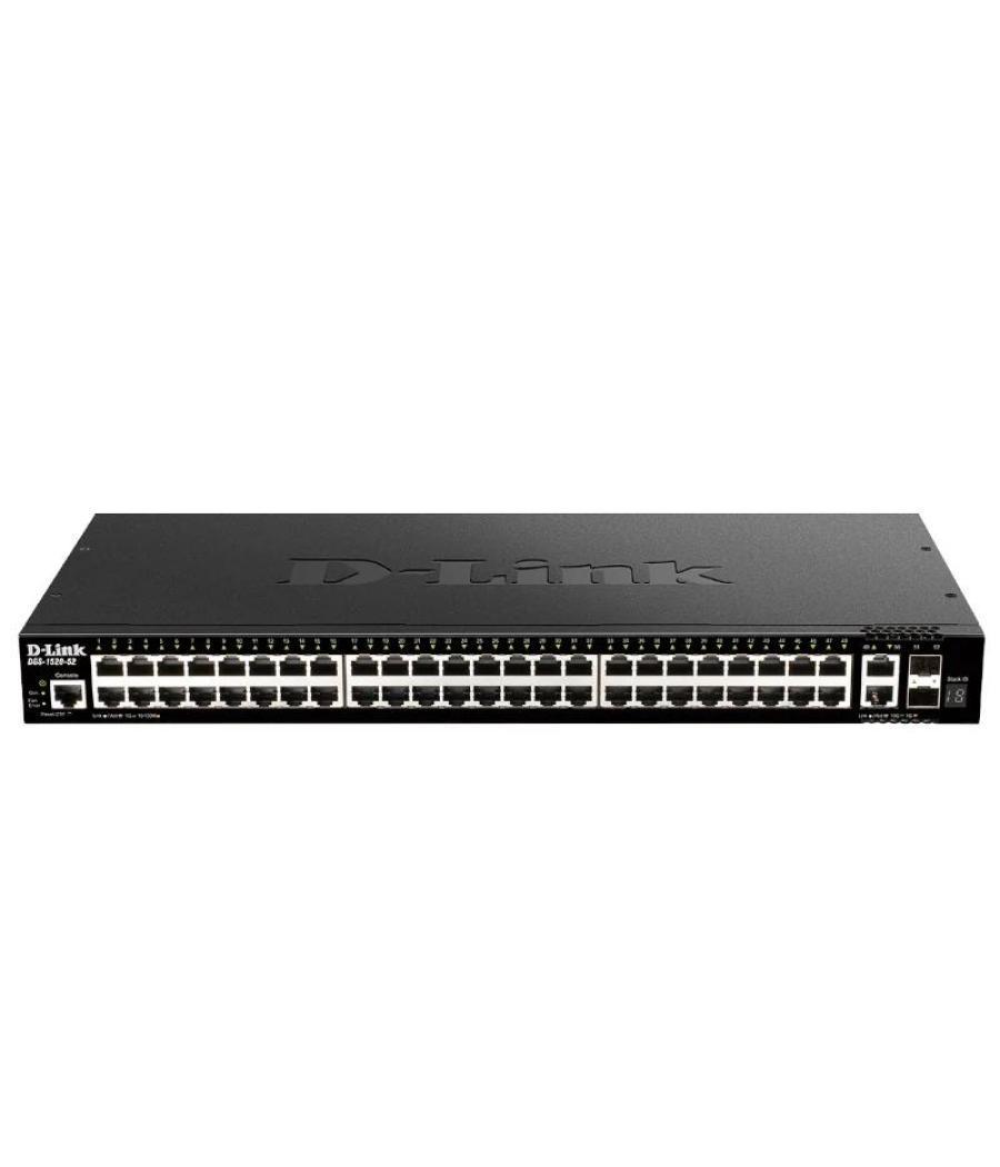 D-link dgs-1520-52/e switch 48xgbe 2x10gbe 2xsfp+