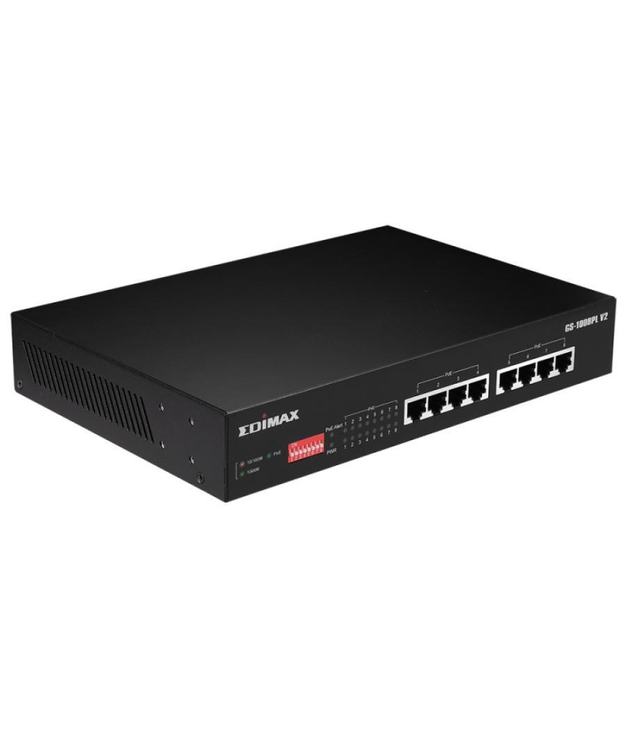 Edimax gs-1008pl v2 switch 8xgbe poe+