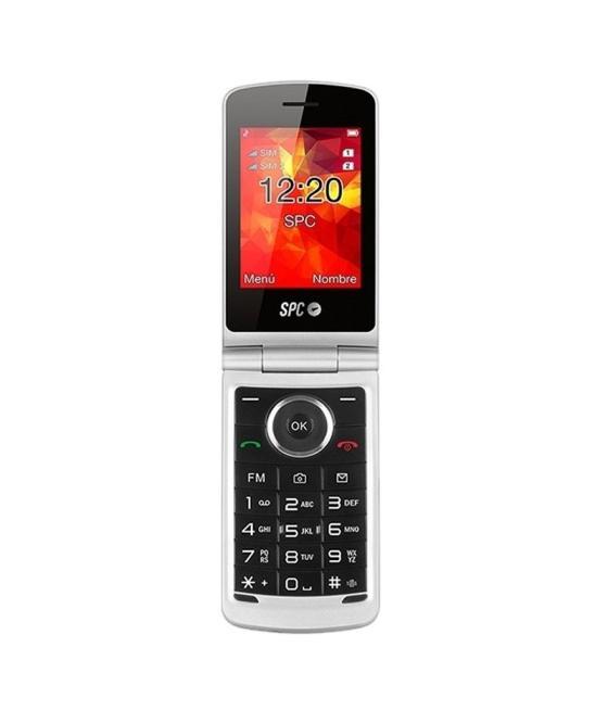 Spc 2318n opal telefono movil bt fm negro