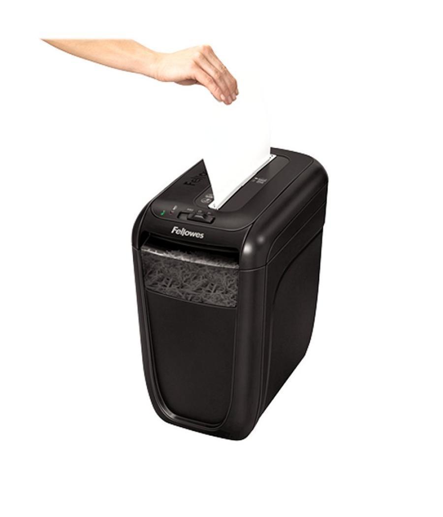 Fellowes destructora 60cs corte en tiras de 7mm