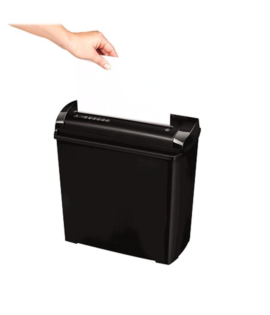 Fellowes destructora p-25s corte en tiras de 7mm