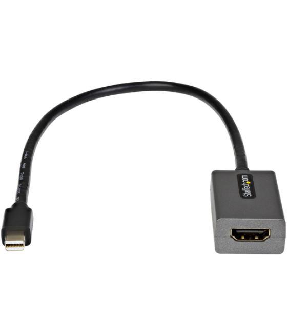 StarTech.com Adaptador Mini DisplayPort a HDMI - 1080p - Monitor/pantalla mDP 1.2 a HDMI - Dongle Convertidor Mini DP a HDMI - C