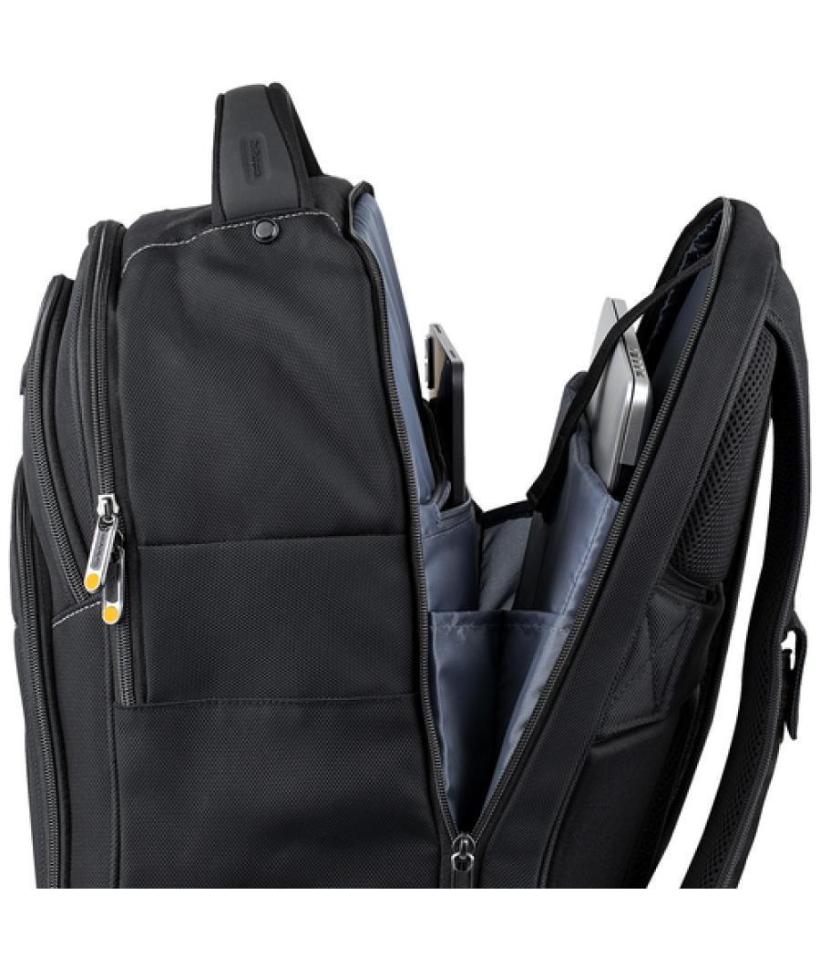 StarTech.com Mochila Ergonómica con Carcasa de Accesorios Removible para Ordenador Portátil de 17,3 Pulgadas - Morral para Profe