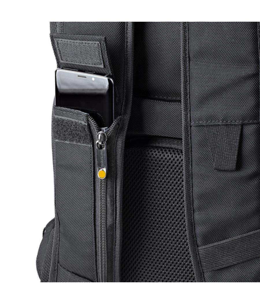 StarTech.com Mochila Ergonómica con Carcasa de Accesorios Removible para Ordenador Portátil de 17,3 Pulgadas - Morral para Profe