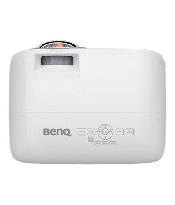 BenQ MX808STH videoproyector Proyector de corto alcance 3600 lúmenes ANSI DLP XGA (1024x768) Blanco