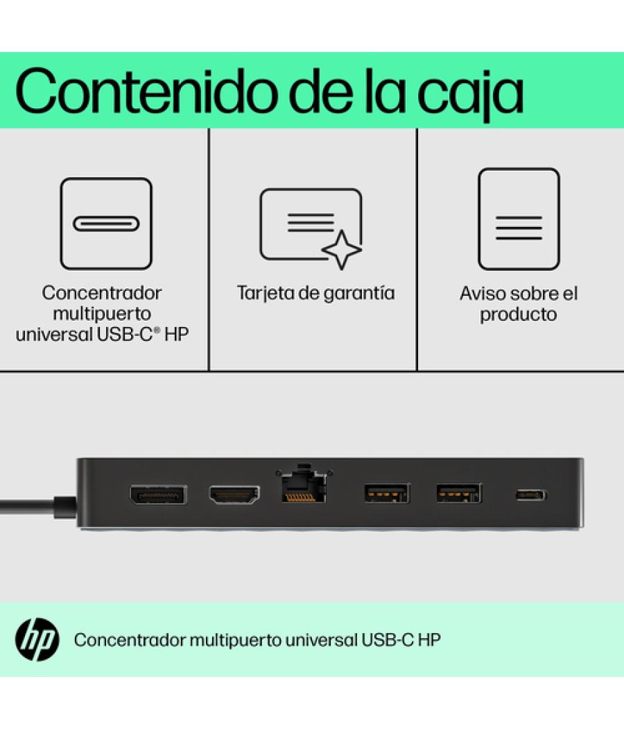 HP Concentrador multipuerto universal USB-C